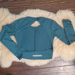 Gymshark NikkiBlacketter green long sleeve
